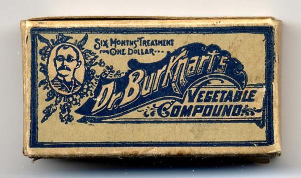 Dr Burkhart s Vegetable Compound  Front